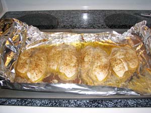 Baked Tilapia - Done