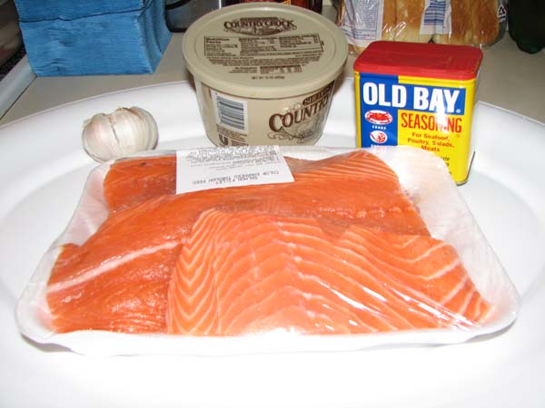 Grilled Salmon - Ingredients