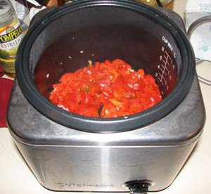 Red Pepper Rice - Cook