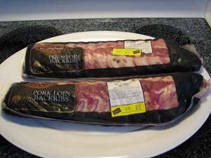 Baby Back Ribs - Ingredients