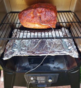 cooking steaks on pit boss vertical smoker