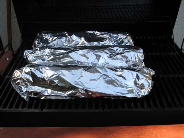 Smoked Baby Back Ribs - Wrap Ribs in Aluminum Foil