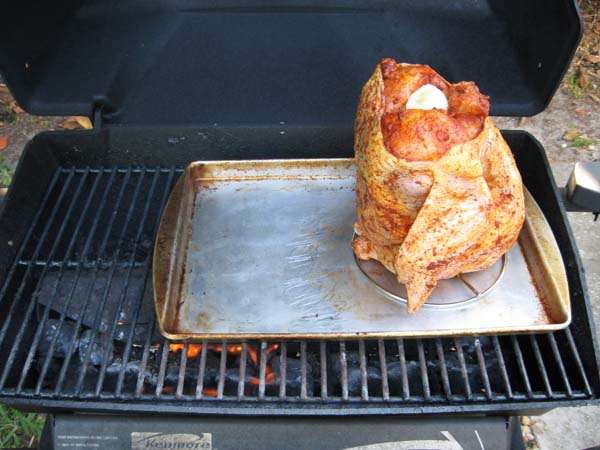 Beer Can Chicken - Grill