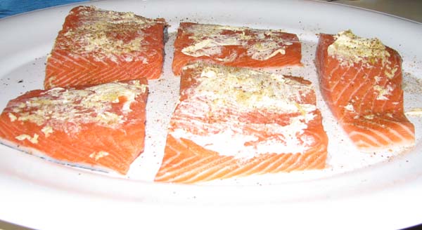 Grilled Salmon - Season
